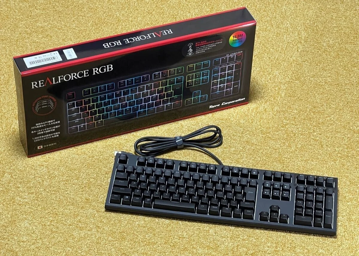 キーボード R2A-JP4G-BK(AEAZ05) Amazon.co.jp: R2A-JP4G-BK REALFORCE ゲーミングフルキーボード 日本