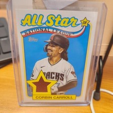 2024 TOPPS SERIES 2 CORBIN CARROLL RED RELIC ALL-STAR CARD NICE!