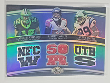 Marques Colston Roddy White Steve Smith 2010 Topps Triple Threads 27/36 #TTRC-44