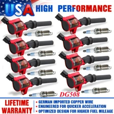 Tune-up Kit Spark Plugs and Coils Pack Set of 8 For Ford F150 250 4.6 5.4L DG508