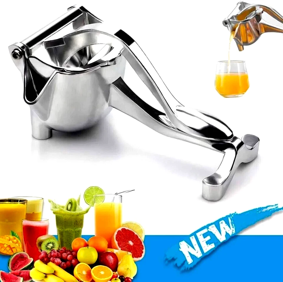 Press & Squeeze Bliss: Aluminum Hand Juicer for Fresh Pomegranate, Orange, Lemon - Image 2 of 4