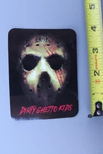 DGK Skateboards Dirty Ghetto Kids Jason Hockey Mask Z79A Skateboarding STICKER