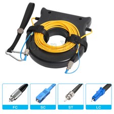 1000M Fiber Optic OTDR Launch Cable Box Optical Fiber Test FC SC LC ST UPC/APC