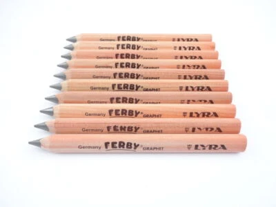 Lyra Ferby Triangular Jumbo Chunky Pencils - Pre School Writing Learning Aid Art