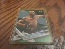 2017 Topps Chrome UFC Green Refractor Parallel Card #98/99 Donald Cerrone #37
