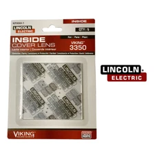 Lincoln Viking 3350 Series Inside Clear Cover Lens 5 Pack, KP3044-1