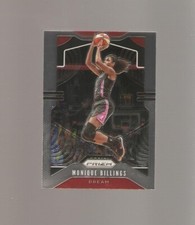 monica billings 2020 panini prizm wnba base card,, atlanta dream