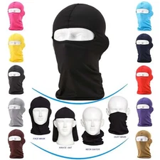 Thin Balaclava UV Protection Full Face Mask Tactical Sun Hood Ski for Men Women