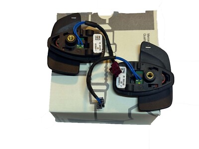 Mercedes W117 A X247 B W222 S W167  Steering Wheel Shift Rockers Paddle SET OEM 