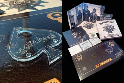 MOTORHEAD 3x Lp vinyl + 2x CD SERIOUSLY BAD MAGIC deluxe box set w/ ouji board