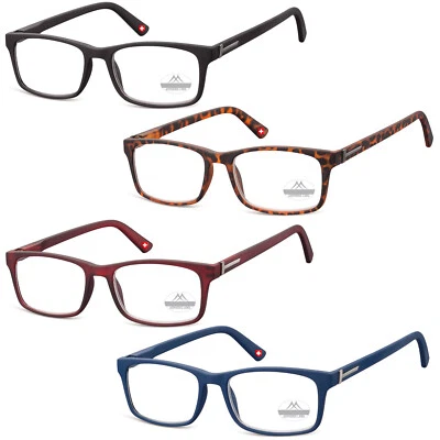 MONTANA EYEWEAR Montana Designer Mode Lesebrille Herren Damen Leser weiche Tasche 73 NEU