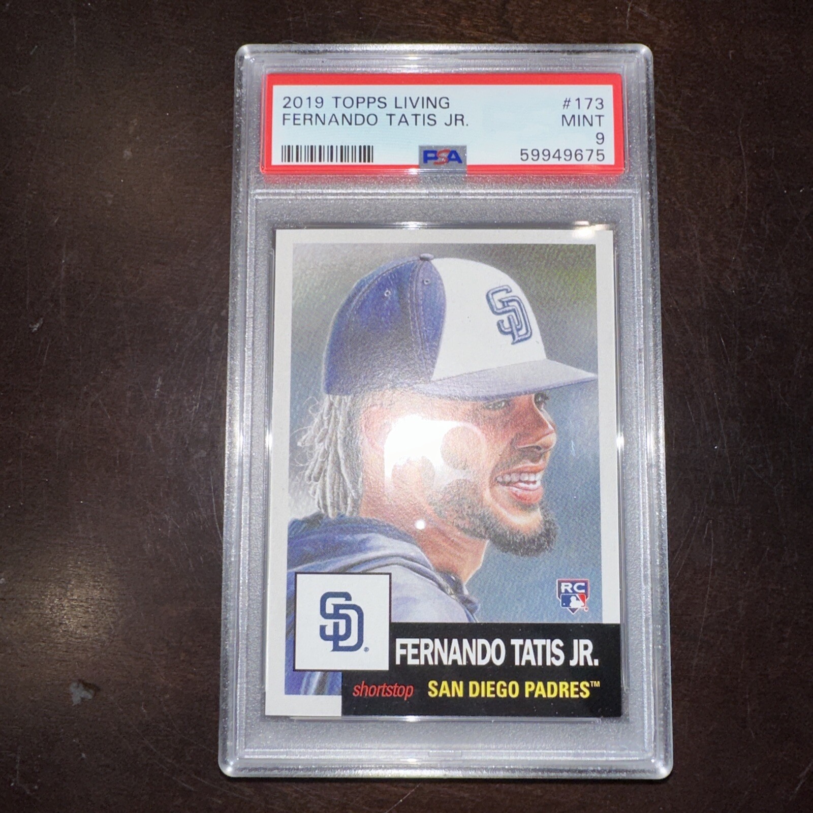 2019 Topps Living 173 Fernando Tatis Jr. Rookie Card PSA 9 MINT Qty Available