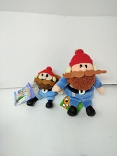 Vintage Stuffins Rudolph Island of Misfit Toys , YUKON CORNELIUS Tags Keychain