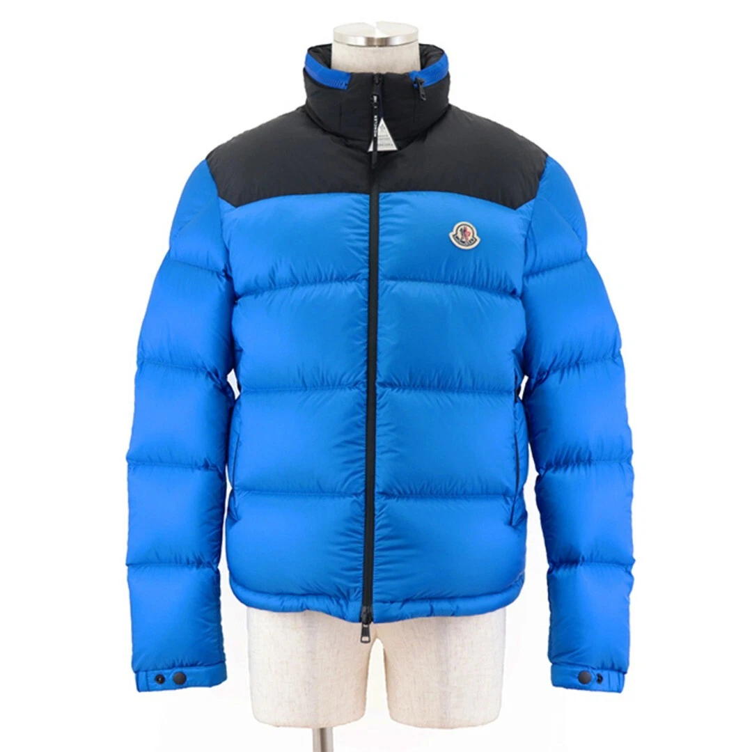 MONCLER Made in 2022 PEUPLIER Interruttore Giogo Nylon Piumino Corto Cappuccio Stoccaggio