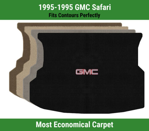 Lloyd Velourtex Cargo Carpet Mat for 1995 GMC Safari w/Silver/Red GMC 1 Logo - Zdjęcie 1 z 87