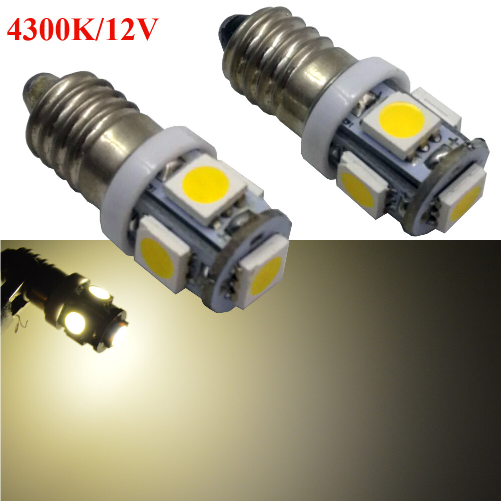 6W (50W) LED Edison Screw / ES Light Bulb in Daylight White