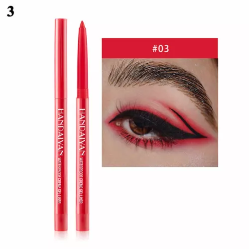 Matita eyeliner colorata 24 ore liquido alto pigmento lunga durata eye liner penna gel - Foto 52 di 110