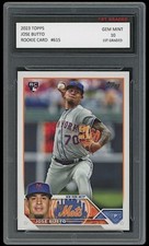 Jose Butto 2023 Topps Baseball 1st Graded 10 MLB Rookie Card RC Mets