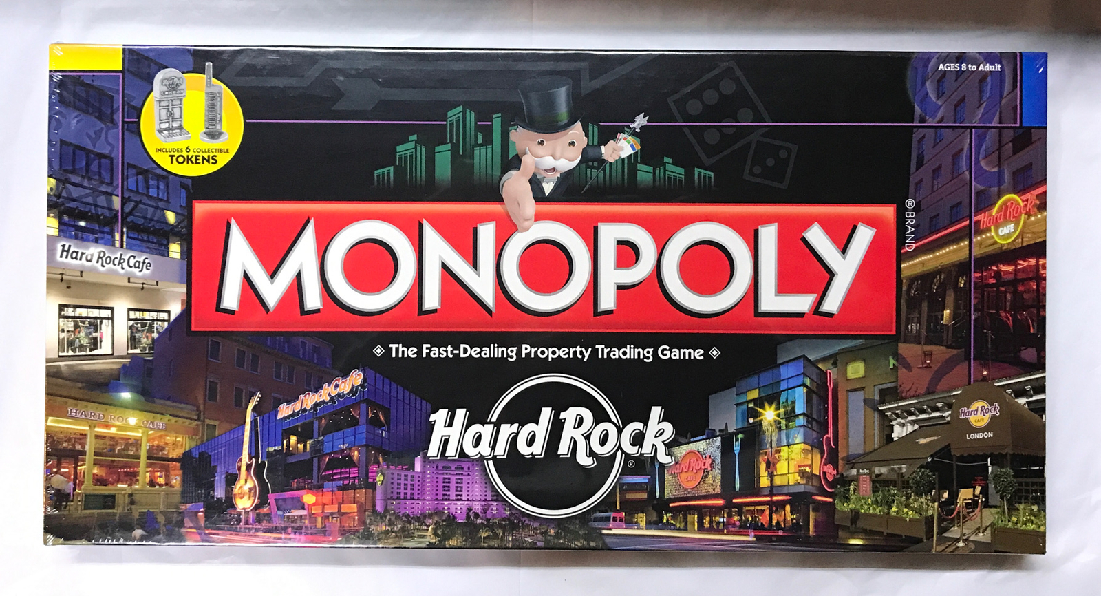 HARD ROCK CAFE MONOPOLY BRAND NEW 2010 USAopoly