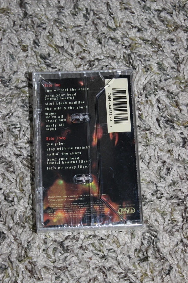 New Sealed Cassette Tape ~ Quiet Riot Greatest Hits (1996 Sony) - Image 2 of 4