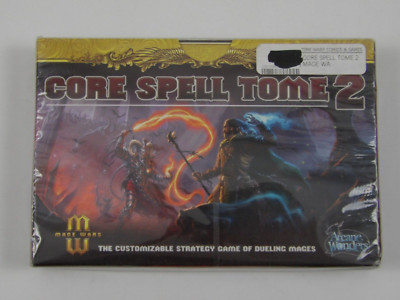 Mage Wars: Core Spell Tome 2 NEW SEALED Strategy Game Accessory Arcane Wonders