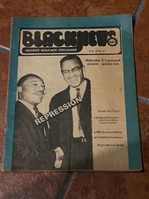 Rare! Black News Feb 1979 Cover Malcolm X & Martin Luther King Jr. Brooklyn NY