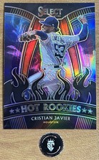 Cristian Javier 2021 Panini Select Hot Rookies Cosmic Prizm #HR-23