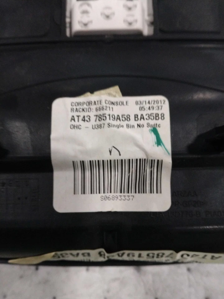 2013 Ford Explorer Center Console Blue OEM BB5Z78519A70BA 162K Miles - Image 2 of 4