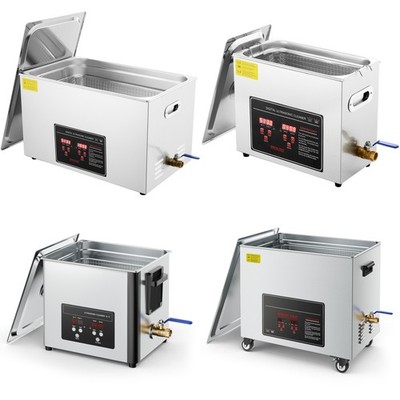 Ultrasonic Cleaner with Timer Heating Machine Digital Sonic Cleaner SUS304
