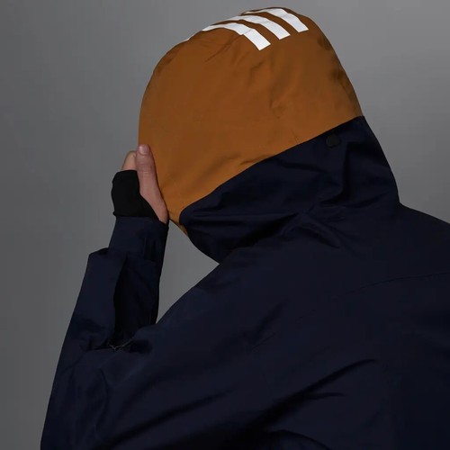 Chaqueta aislante Adidas Terrex Resort 3 en 1 esquí snowboard GT2808 azul marino nuevo abrigo - Imagen 7 de 9
