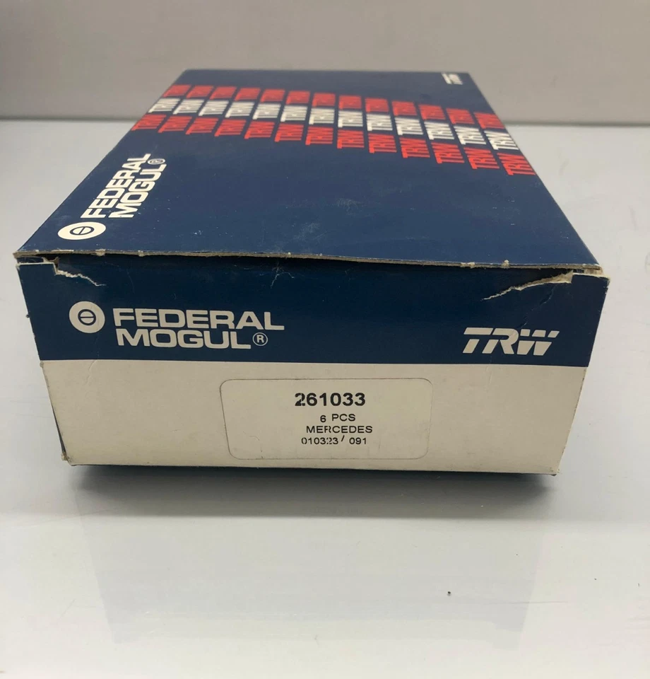 6 X Válvula de escape 261033 V94391 113 050 02 27 para MERCEDES-BENZ VITO VIANO M112 Foto 3 de 4