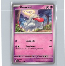 Greavard 065/132 TCG Mega Evolution Pokemon NM 2025 English