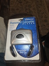VINTAGE EMERSON E W 71 PERSONAL CASSETTE PLAYER W/HEADPHONES NOS