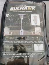 Bulhawk Patio Heater Cover Waterproof Heavy Duty Outdoor Garden Brown