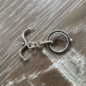 Bali Sterling Silver 925 Fancy Toggle Clasps Jewelry Finding Bracelet Necklace