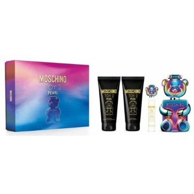 Moschino Toy 2 Pearl 4 Pc Set 3.4 Oz  EDP, 0.34 Oz EDP, 3.4 Oz BSG, 3.4 Oz BL
