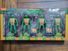 NECA Haulathon 1st Teenage Mutant Ninja Turtles 4 Pack Target Exclusive TMNT