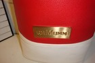 G.H.MUMM 2 bottle carrier Red & white vinyl zippered champagne soft bag — photo 2