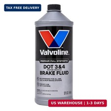 Valvoline DOT 3 4 Synthetic Brake Fluid, 32 oz High-boiling synthetic brake