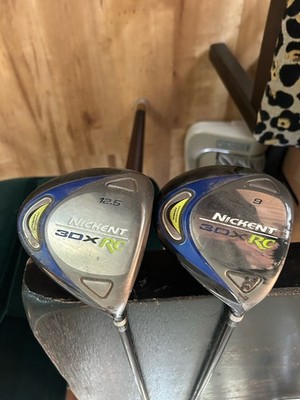 Nickent 3DX  R Flex Graphite RH (2) Drivers 12 And 9 Degree