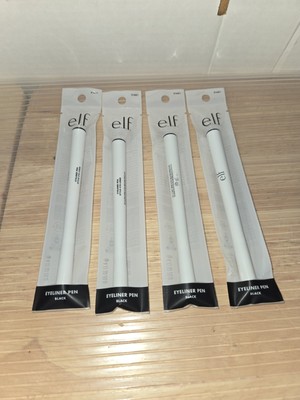 (4) e.l.f. Eyeliner Pen Black Lot Of 4 21651 