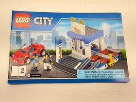 Lego City Service Center Auto Sales W/Sports Car +MiniFigs 60097