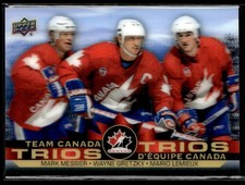 2021-22 UD Tim Hortons Team Canada Trios Messier/Wayne Gretzky/Mario Lemieux