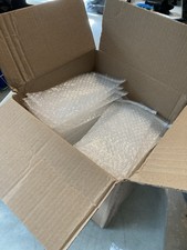 Bubble Out Pouches Bags Wrap Cushioning 4" x 7.5" - Clear, Pack of 80