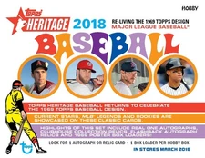 2018  Topps  Baseball Heritage  Base & SP #1-#500 - Complete Your Set You Pick