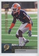 2009 Upper Deck Star Rookie Vontae Davis #243 0c4