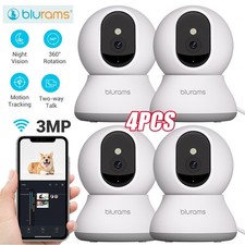 blurams 5G Wifi Security Camera Smart Home Pet Cat Cam 1080P Night Vision 4PCS