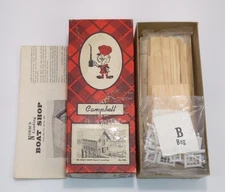 Campbell Scale Models 396 HO Norm's Landing Boat Shop Craftsman Building Kit