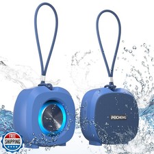 PEICHENG Speaker, Small Portable Bluetooth Wireless IPX5 Waterproof Shower Sp