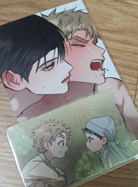 Red Thread Quest Korea BL Lezhin Manhwa Official Goods Bomtoon Cafe Lebom